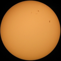 Sunspots - 7 Sept 2014